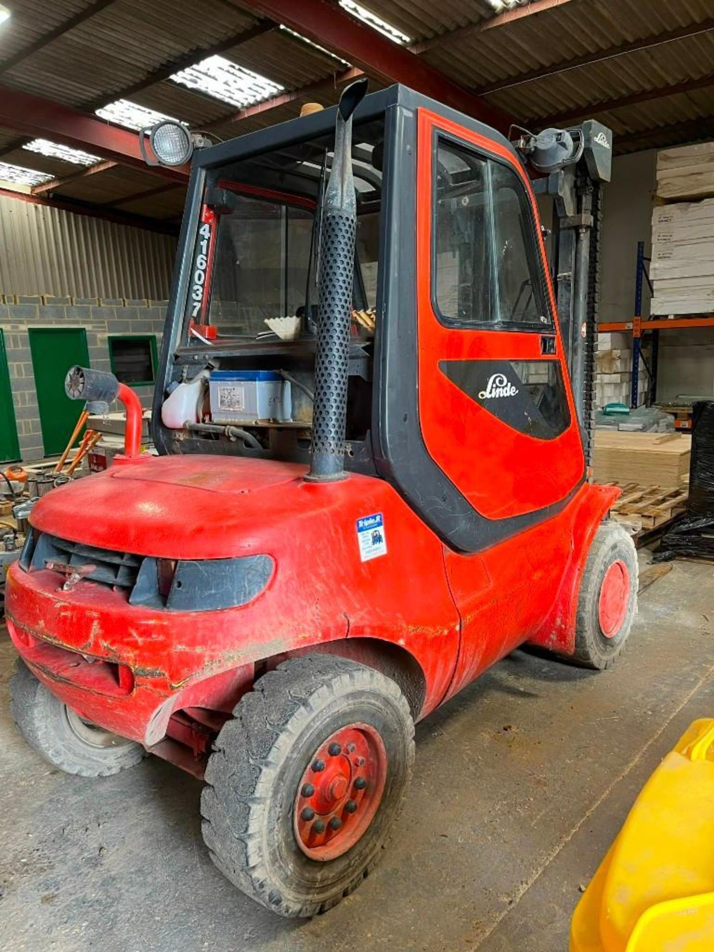 Linde H40 D-04 Diesel fork lift truck YOM 2004 4000kg - Image 3 of 7