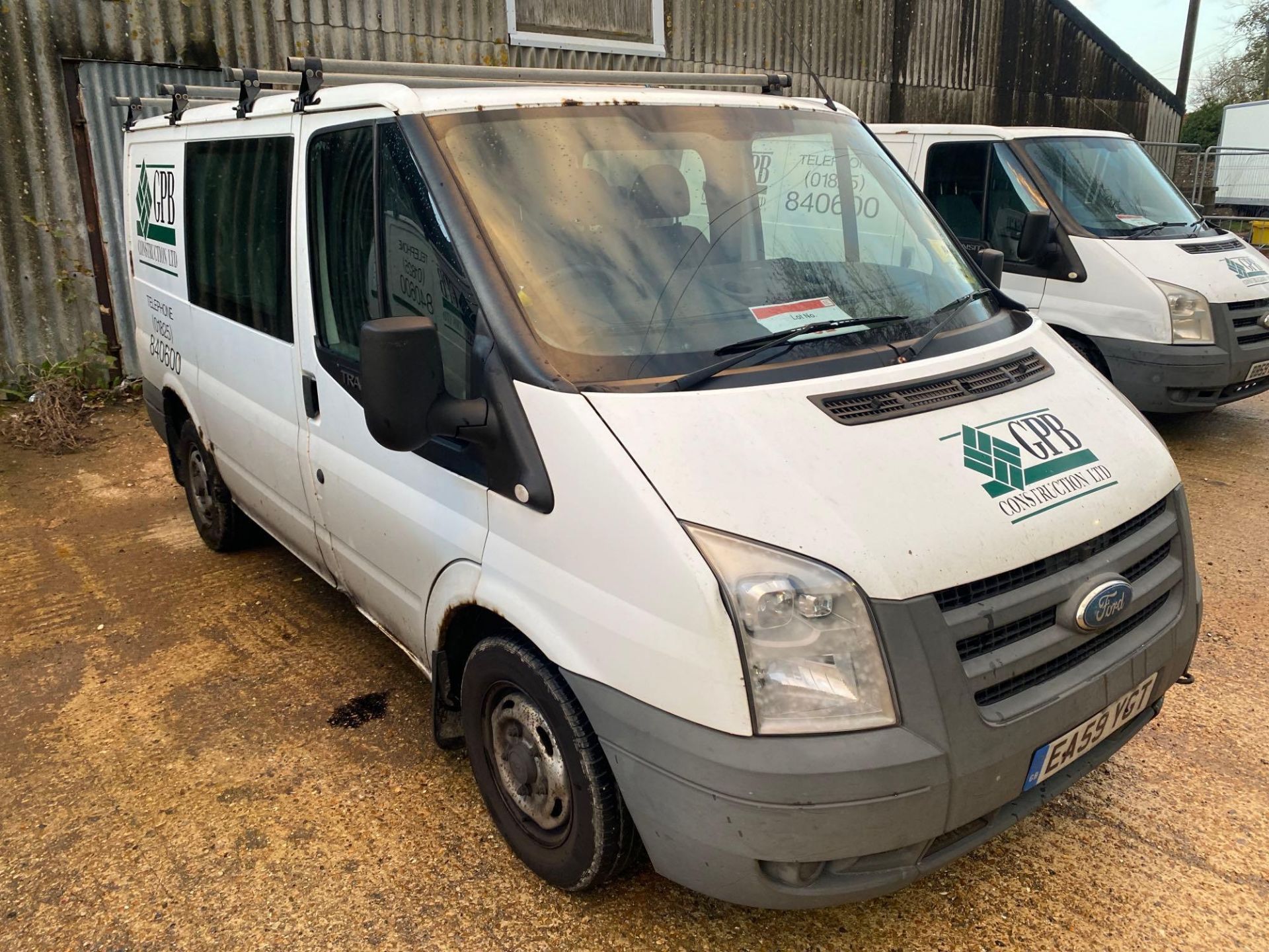 FORD TRANSIT 280 SWB DIESEL FWD - LOW ROOF D/CAB VAN TDCI 115PS D.O.R 31/12/2009 - Image 2 of 13