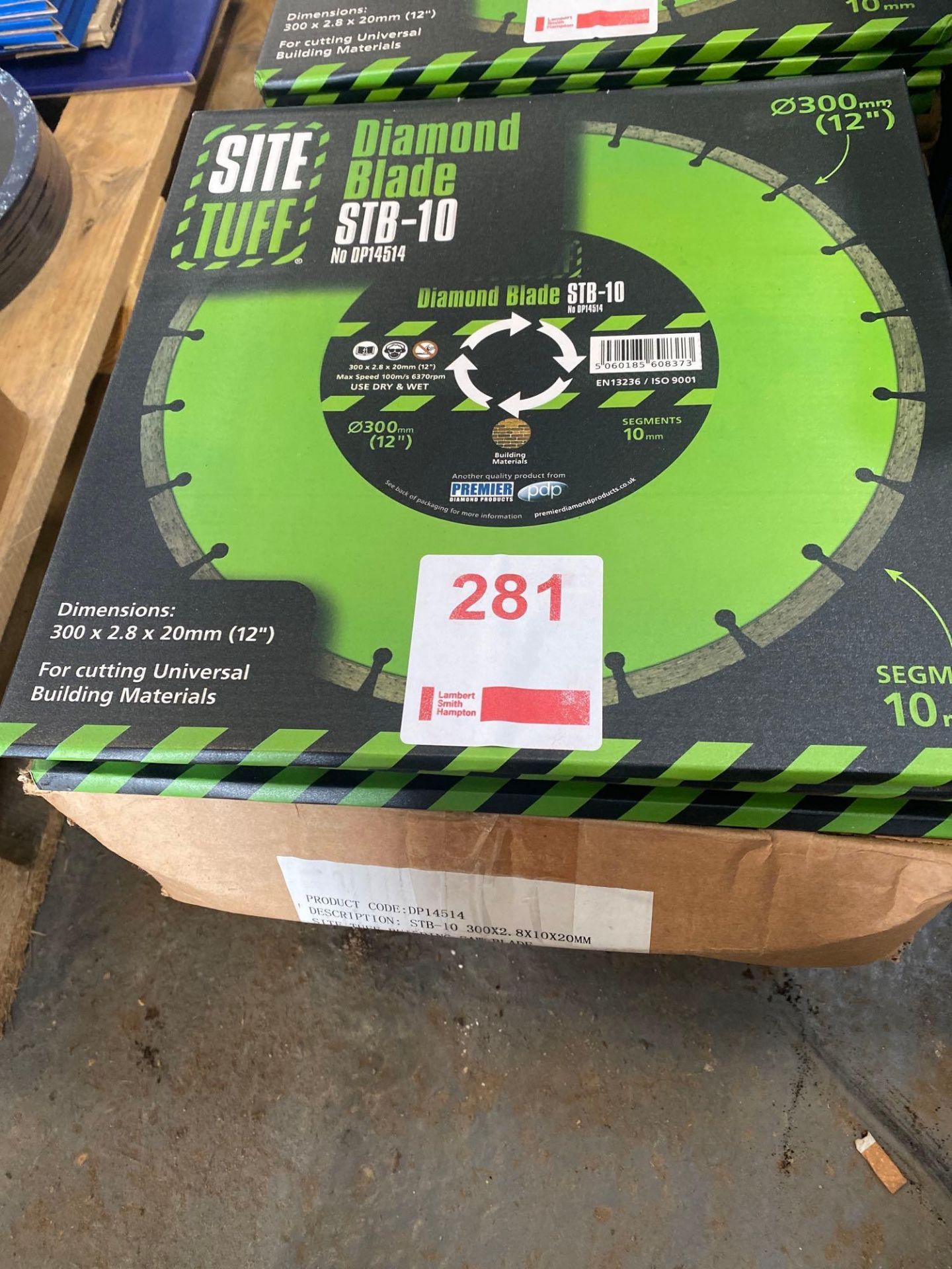 15 site tuff diamond cutting blades STB – 10, DP14514 300mm