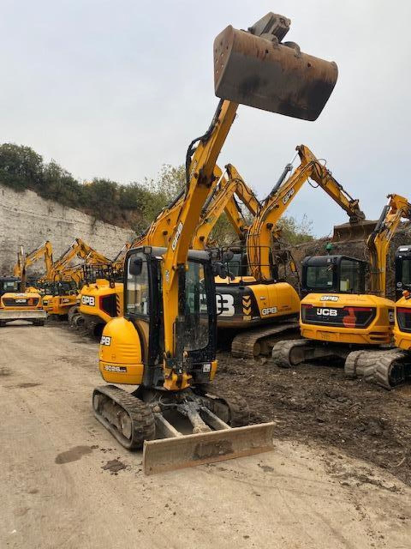 JCB 8026 3T 3 ton excavator (E38) (2021) - Image 2 of 11