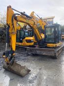 JCB JCB85Z1 8 ton excavator (E17) (2015)