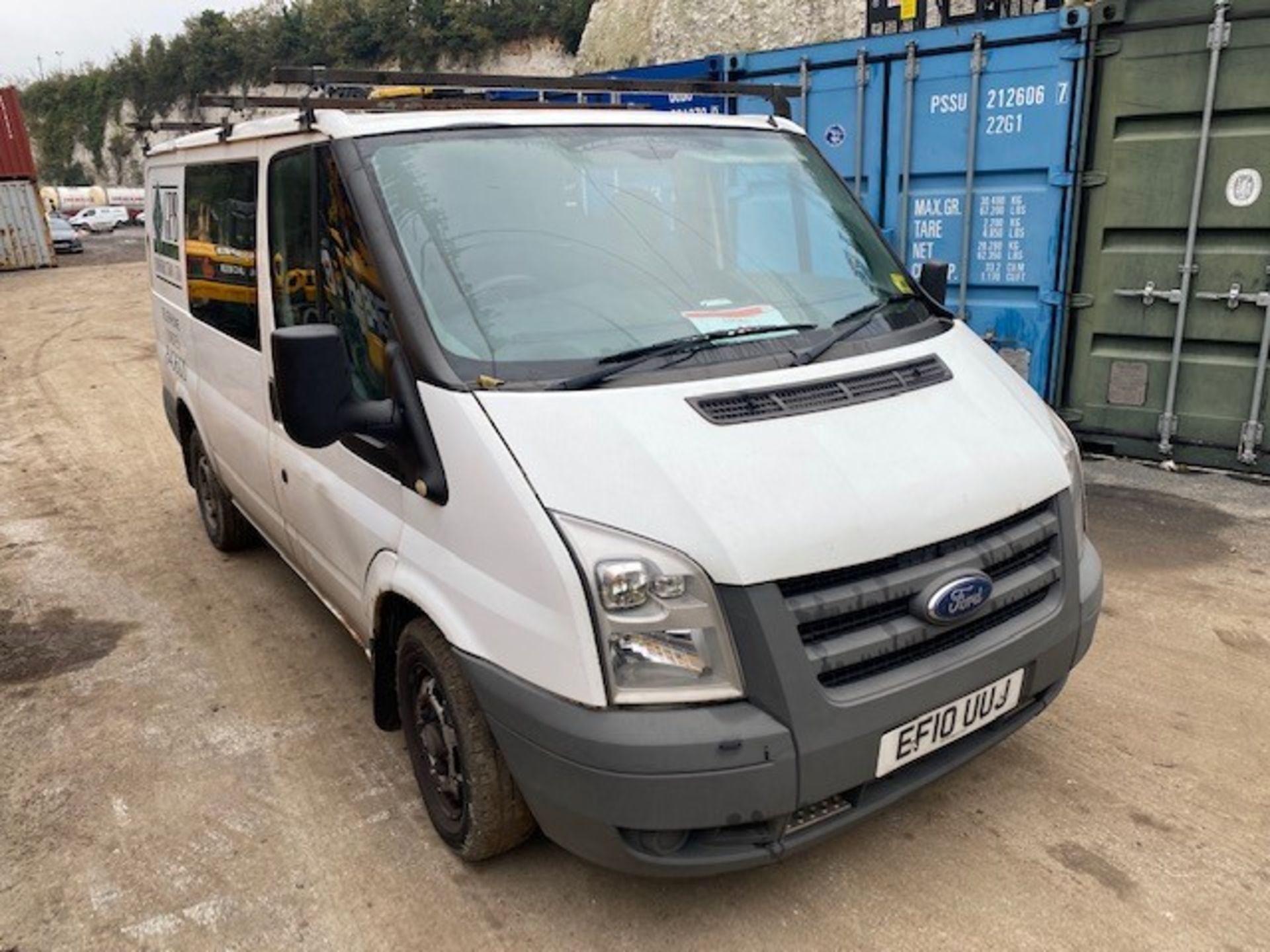 FORD TRANSIT 260 SWB DIESEL FWD - LOW ROOF D/CAB VAN TDCI 115PS, DOR 30/06/2010 - Image 2 of 10