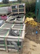 4 pallets of decorative granite blocks