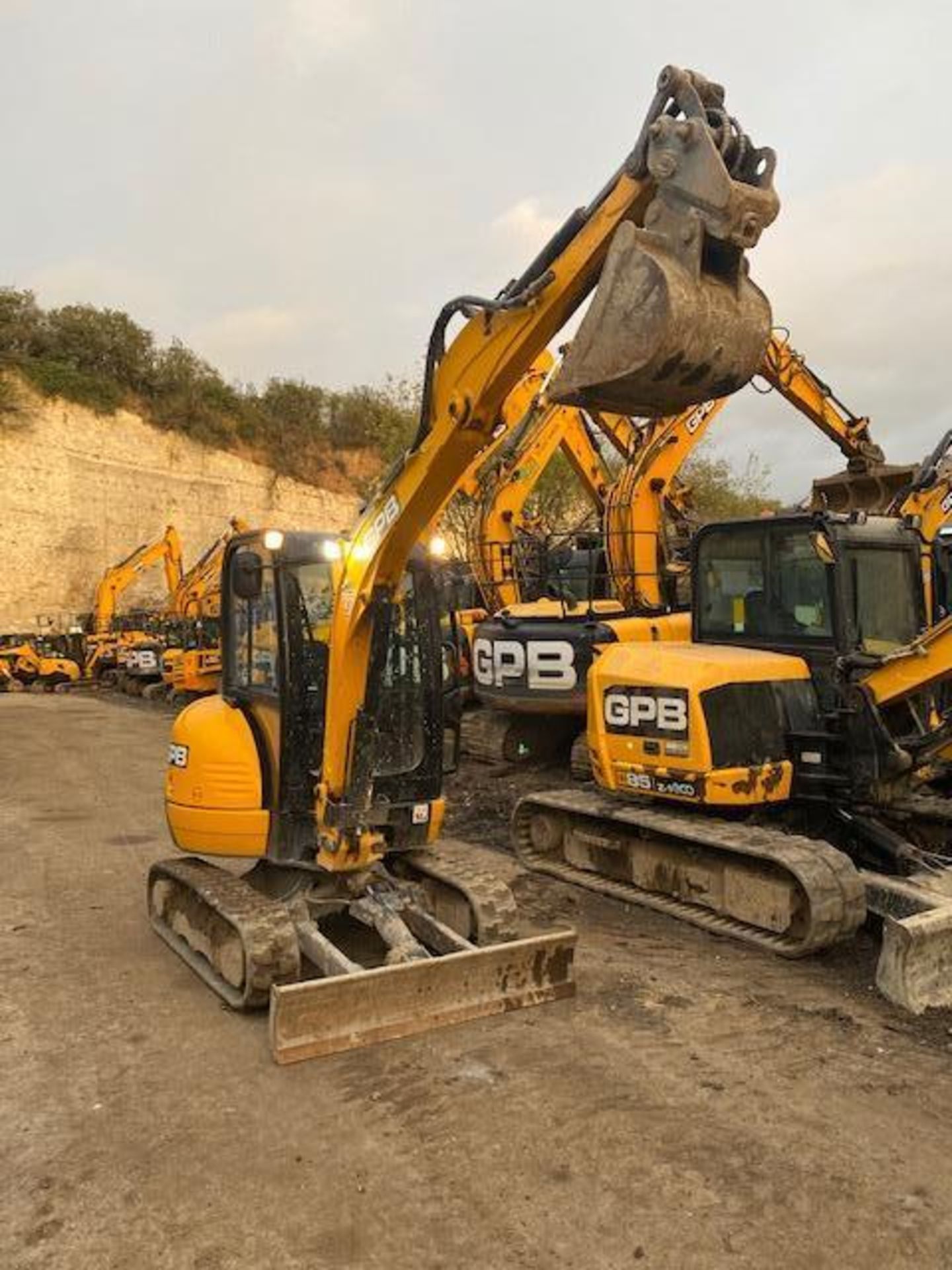 JCB 8026 3T 3 ton excavator (E37) (2021) - Image 2 of 14