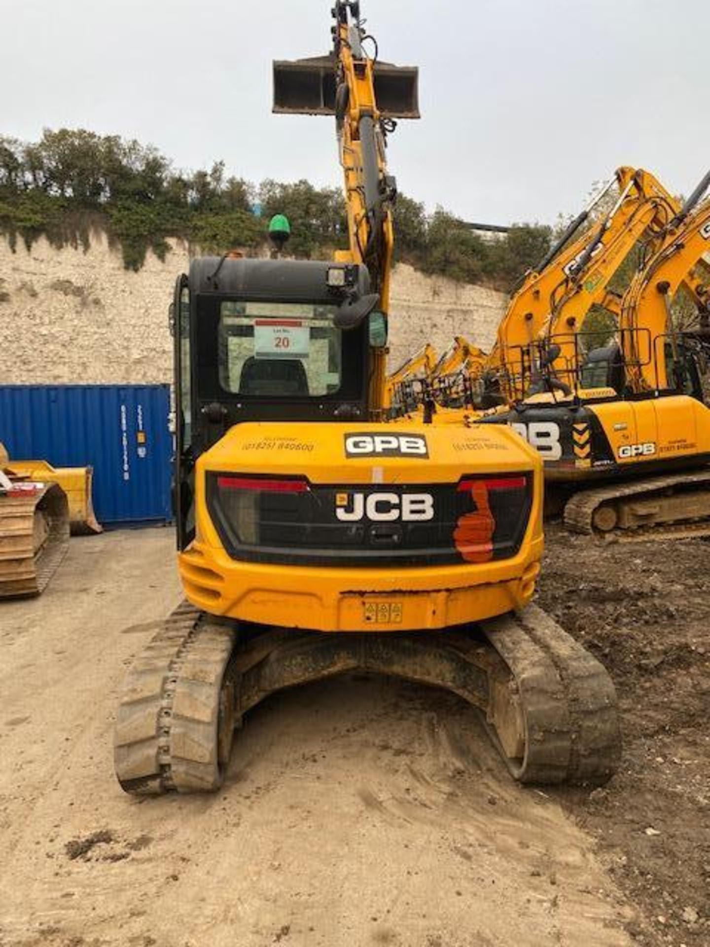 JCB JCB85Z1 8 ton excavator (E16) (2015) - Image 6 of 16