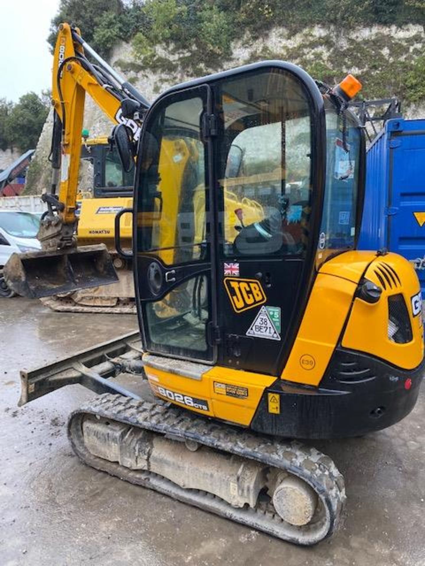 JCB 8026 3T 3 ton excavator (E39)(2021) - Image 4 of 10