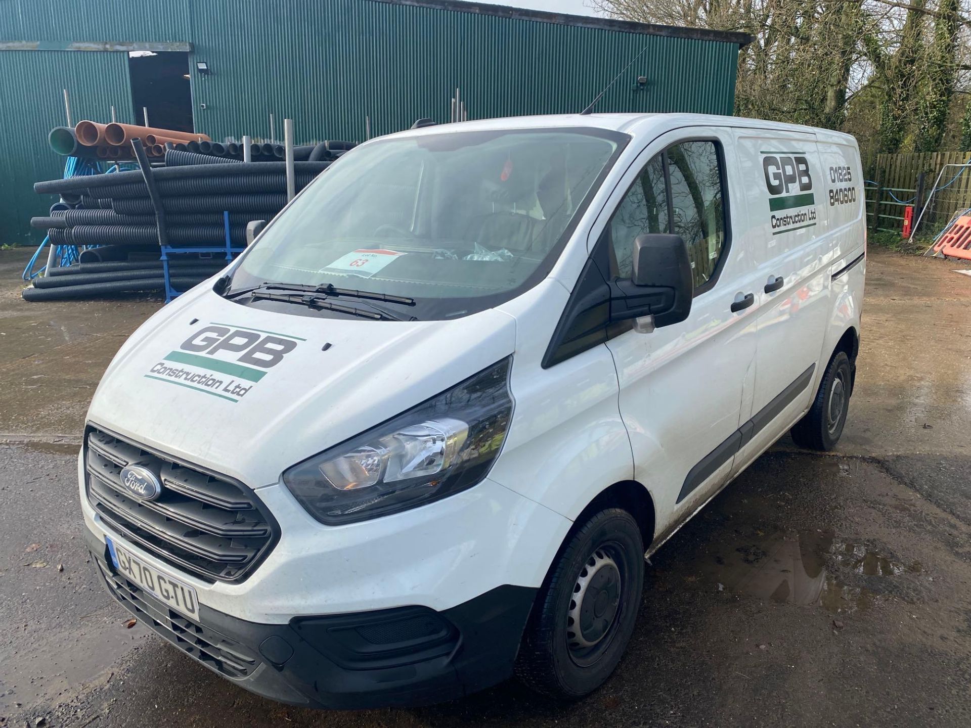 FORD TRANSIT CUSTOM 280 L1 DIESEL FWD - 2.0 ECOBLUE 105PS LOW ROOF LEADER VAN, DOR 29/09/2020, - Image 3 of 9