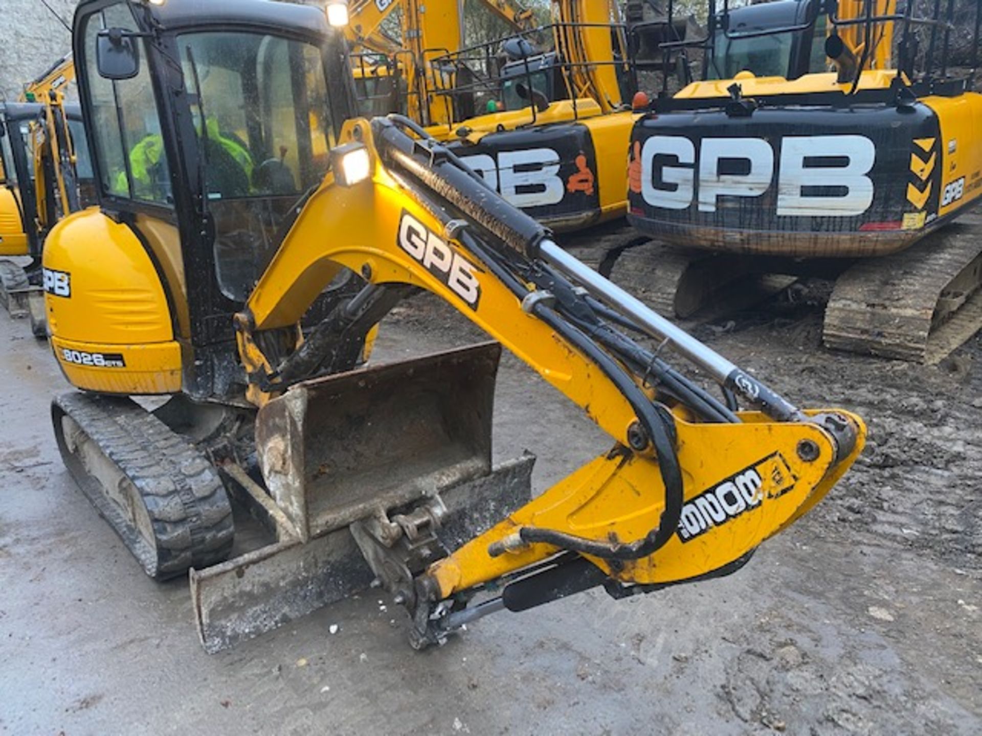 JCB 8026 3T  3 ton excavator (E31) (2020) - Image 7 of 13