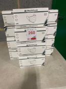 15 Boxes 50 per box of Delta plus disposable face masks