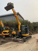 JCB JCB85Z1 8 ton excavator (E16) (2015)