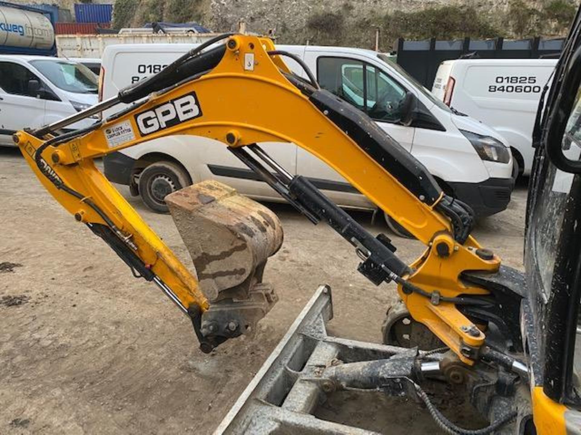 JCB 8026 3T 3 ton excavator (E37) (2021) - Image 10 of 14