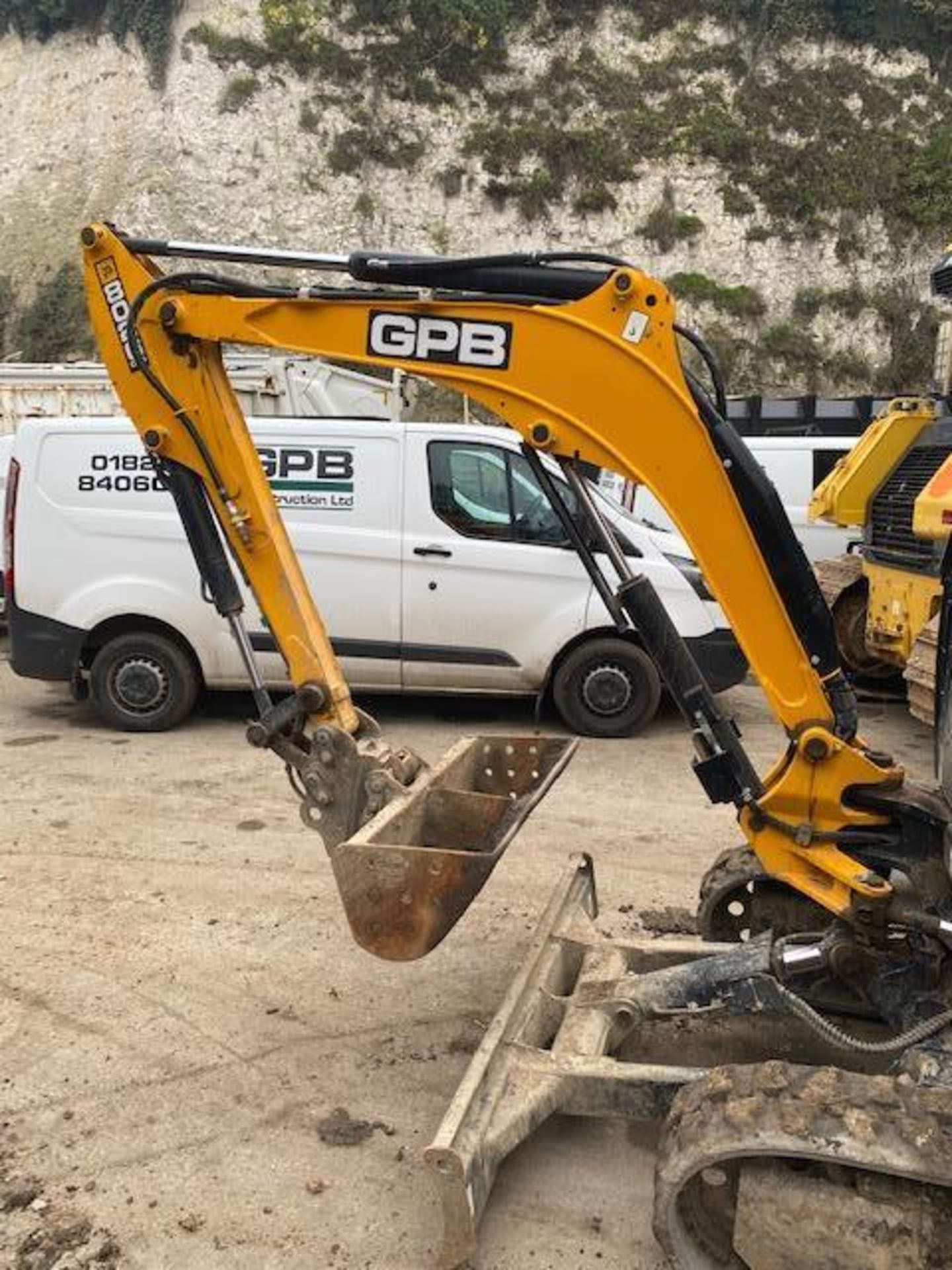 JCB 8026 3T 3 ton excavator (E38) (2021) - Image 6 of 11