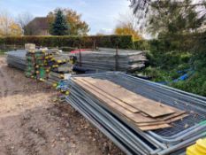 Large quantity of Heras Fencing