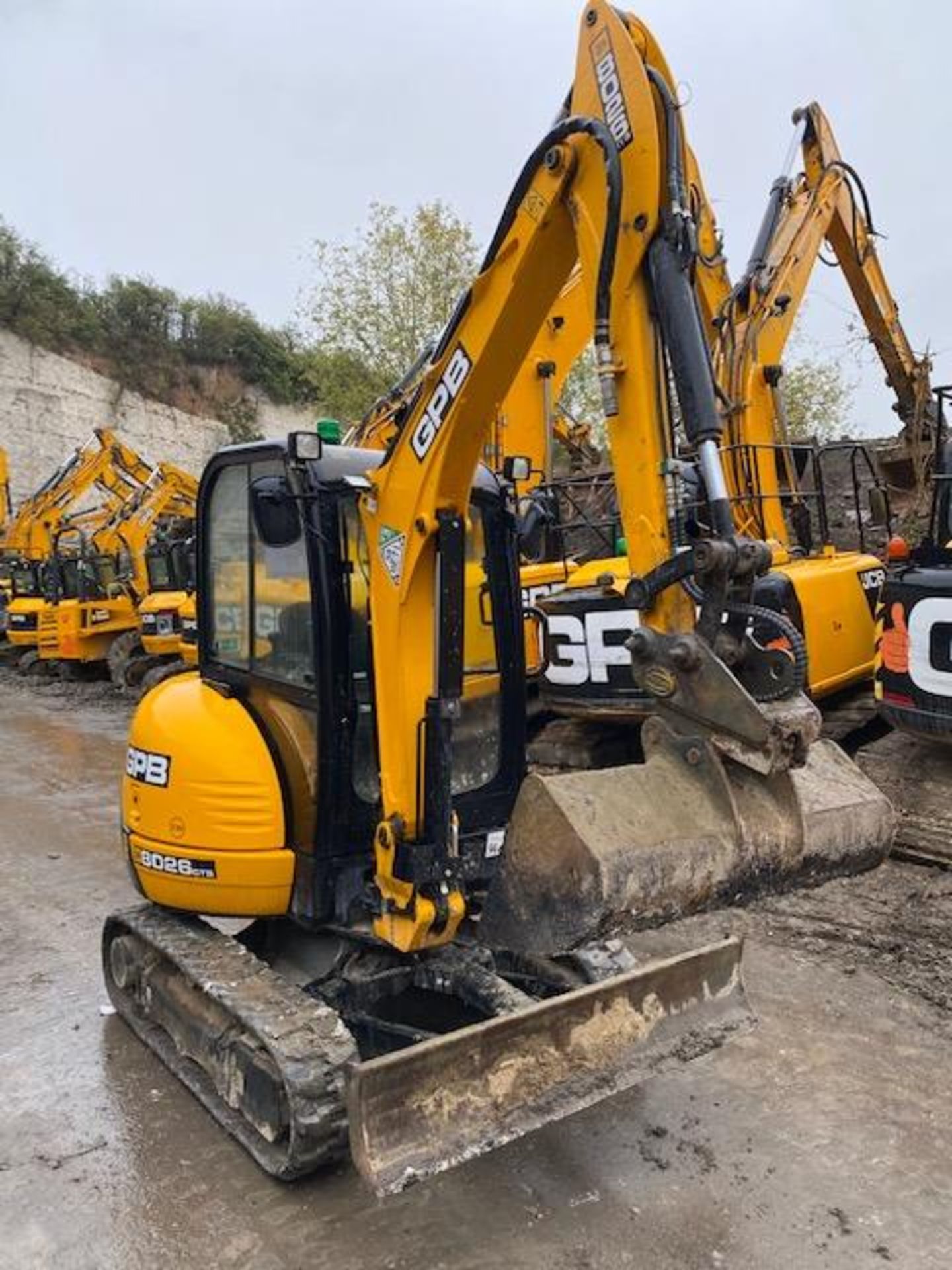 JCB 8026 3T 3 ton excavator (E39)(2021) - Image 2 of 10