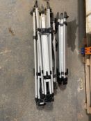 4 x unnamed surveyors tripods