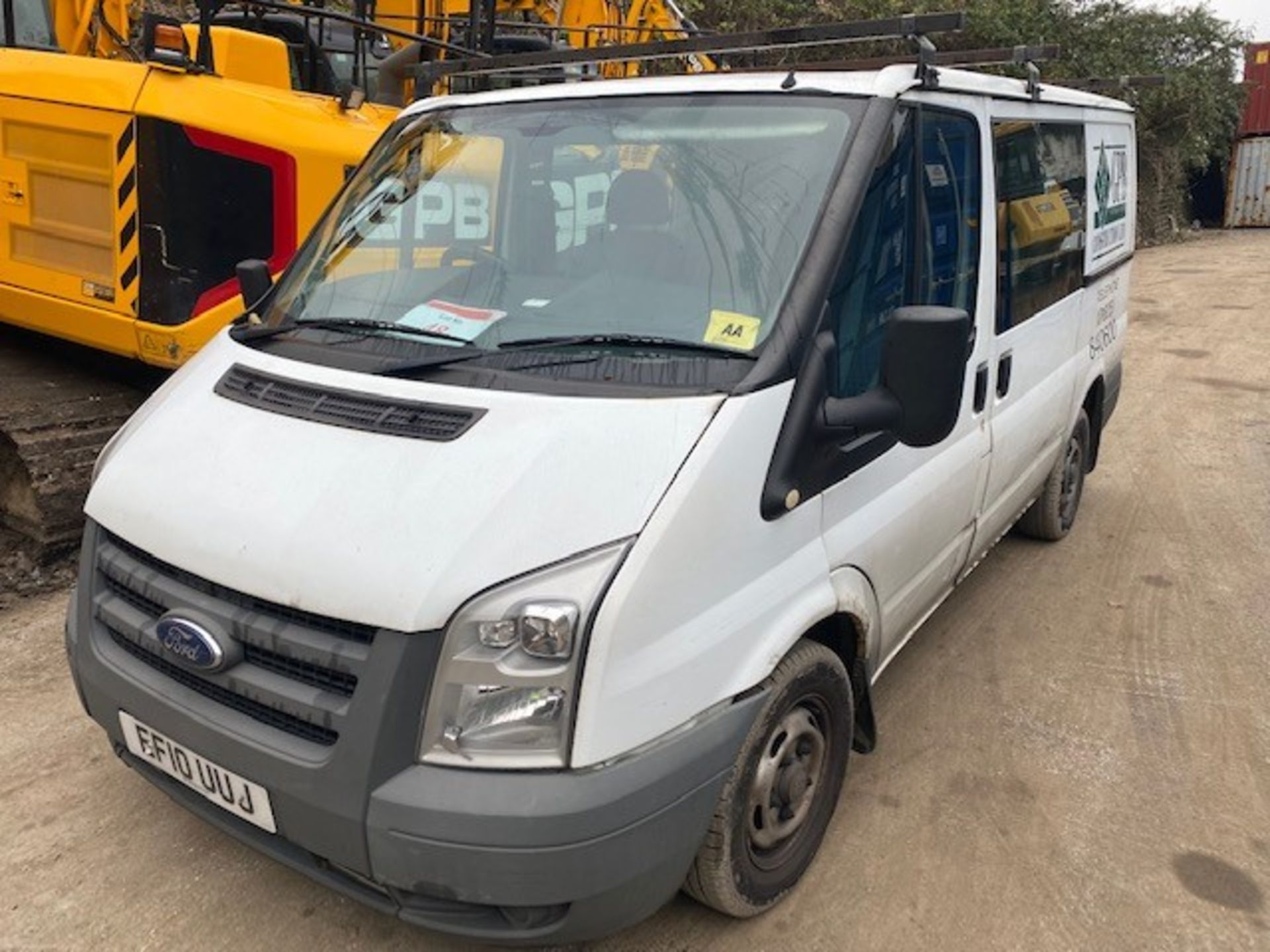 FORD TRANSIT 260 SWB DIESEL FWD - LOW ROOF D/CAB VAN TDCI 115PS, DOR 30/06/2010 - Image 3 of 10