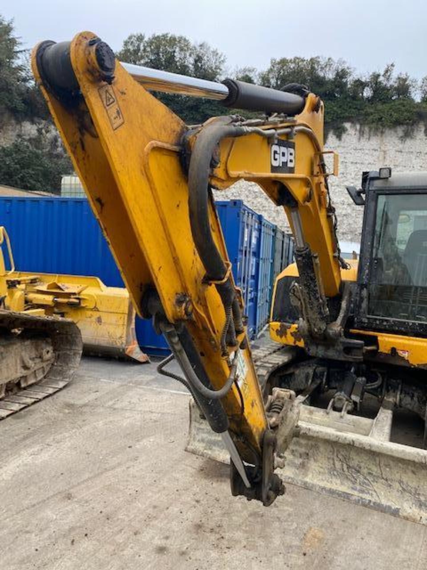 JCB JCB85Z1 8 ton excavator (E15) (2015) - Image 15 of 17