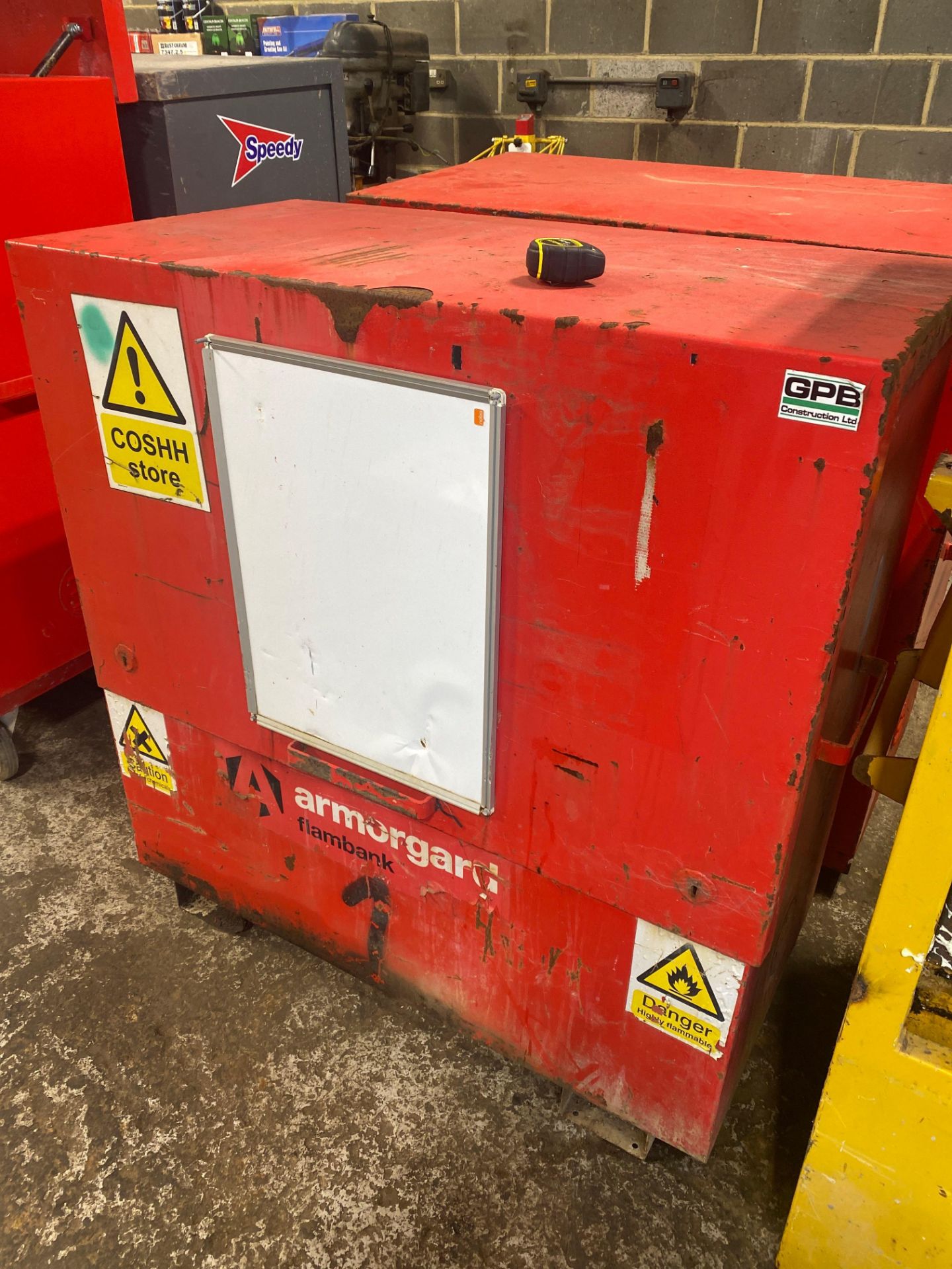 Armourguard site safety – cosh lockable box with forklift base - Image 2 of 3