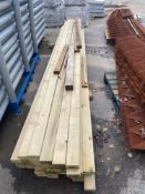 approximately 45 x 4m lengths of 4 x 2 wood