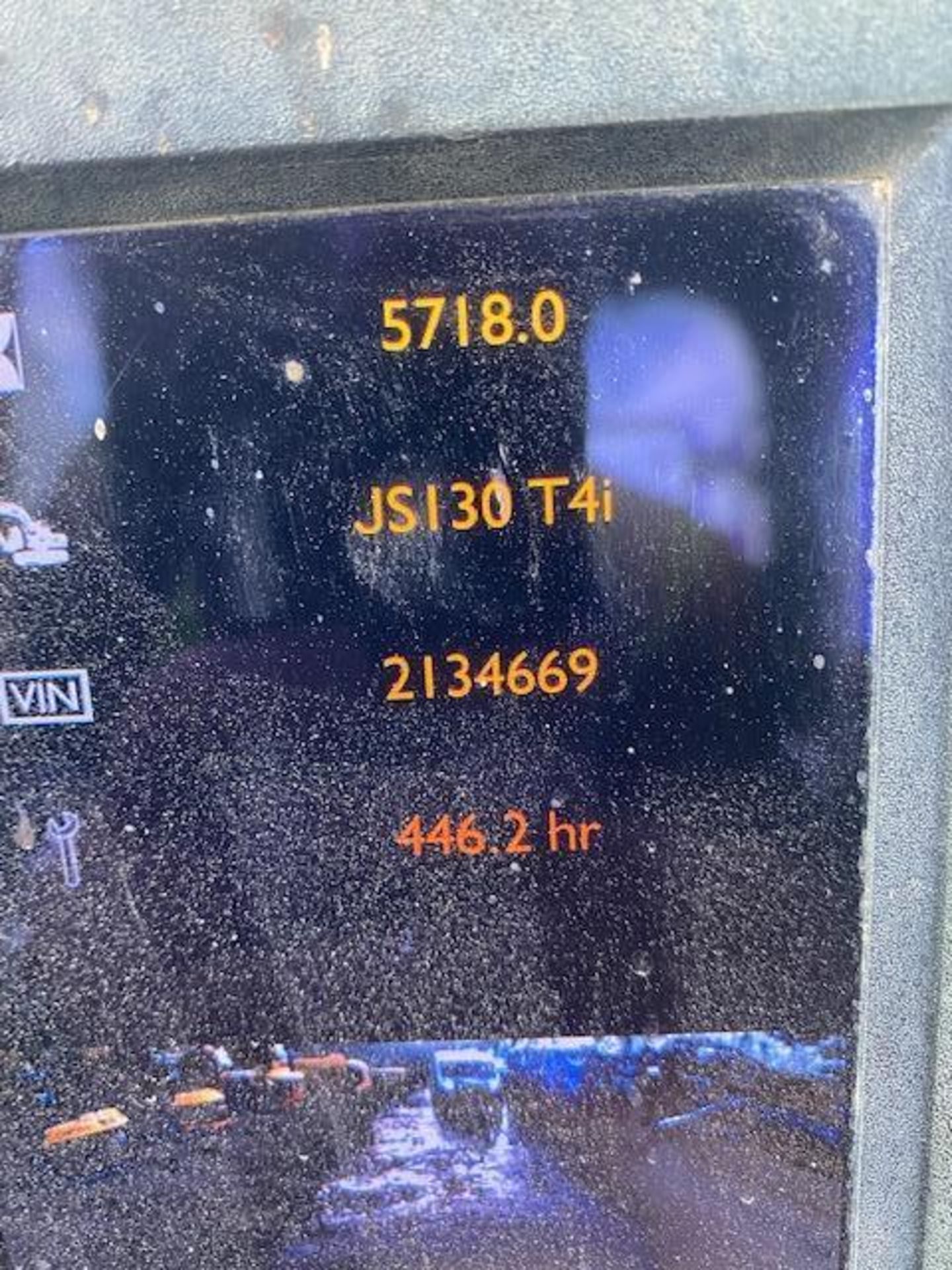 JCB JS130 13 ton excavator (E18)(2015) - Image 12 of 14