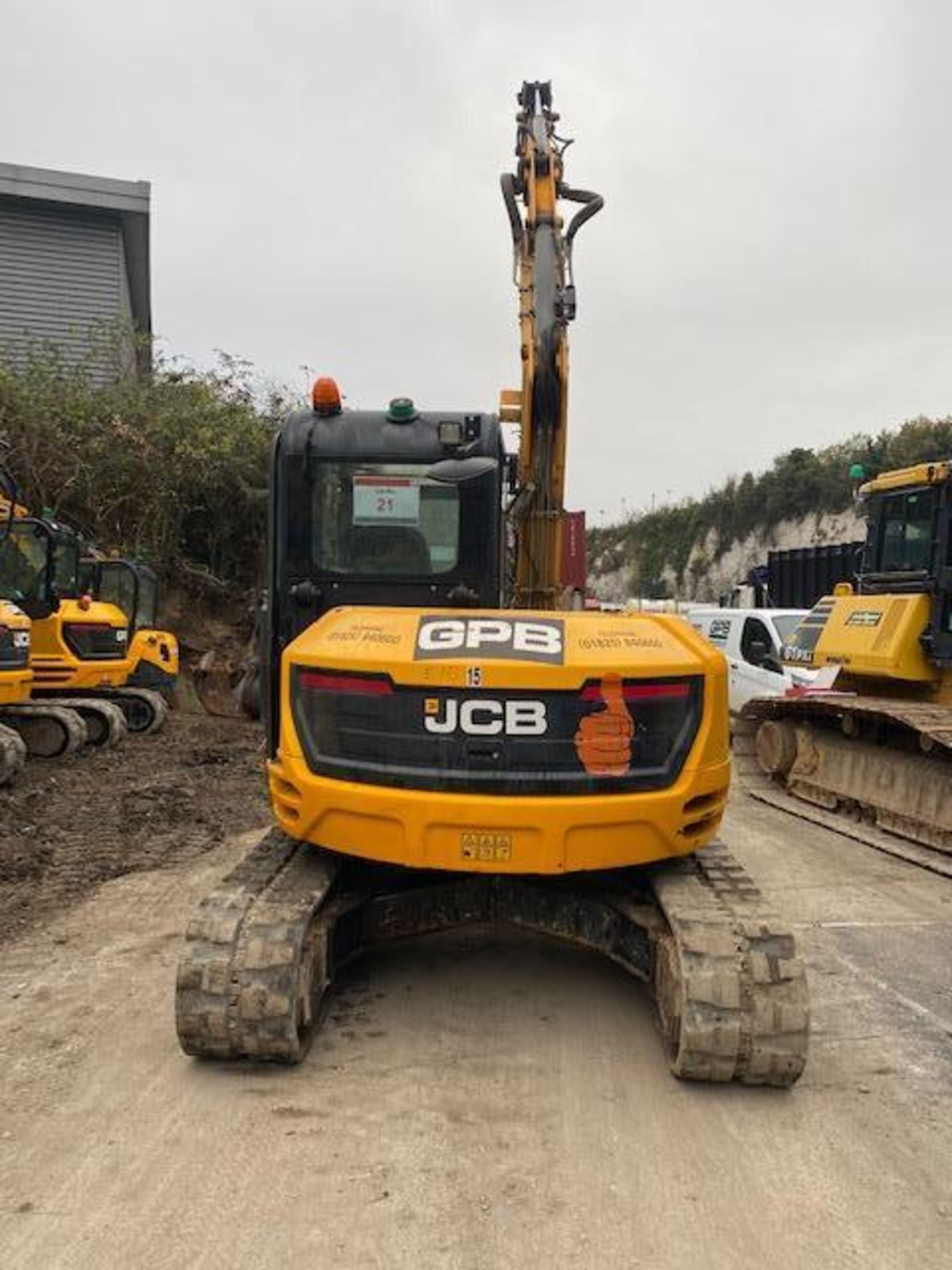 JCB JCB85Z1 8 ton excavator (E15) (2015) - Image 5 of 17