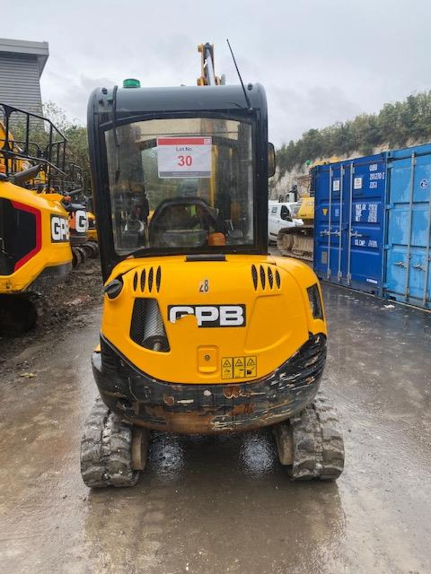 JCB 8026 3T 3 ton excavator (E28) (2020) - Image 3 of 14