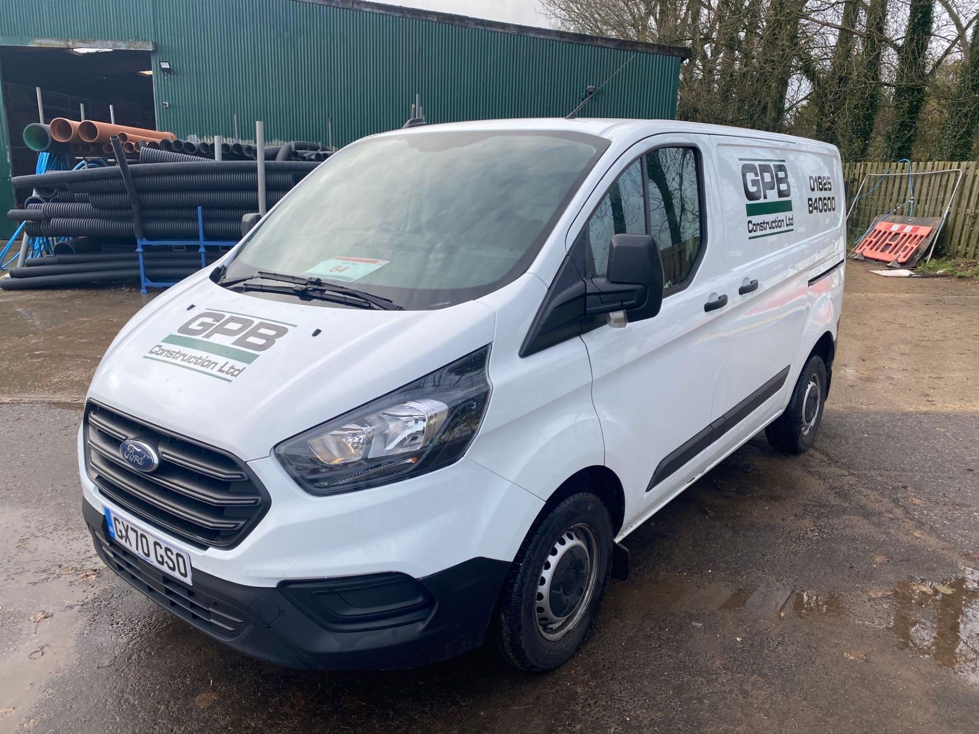 FORD TRANSIT CUSTOM 280 L1 DIESEL FWD - 2.0 ECOBLUE 105PS LOW ROOF LEADER VAN DOR 29/09/2020 - Image 3 of 9