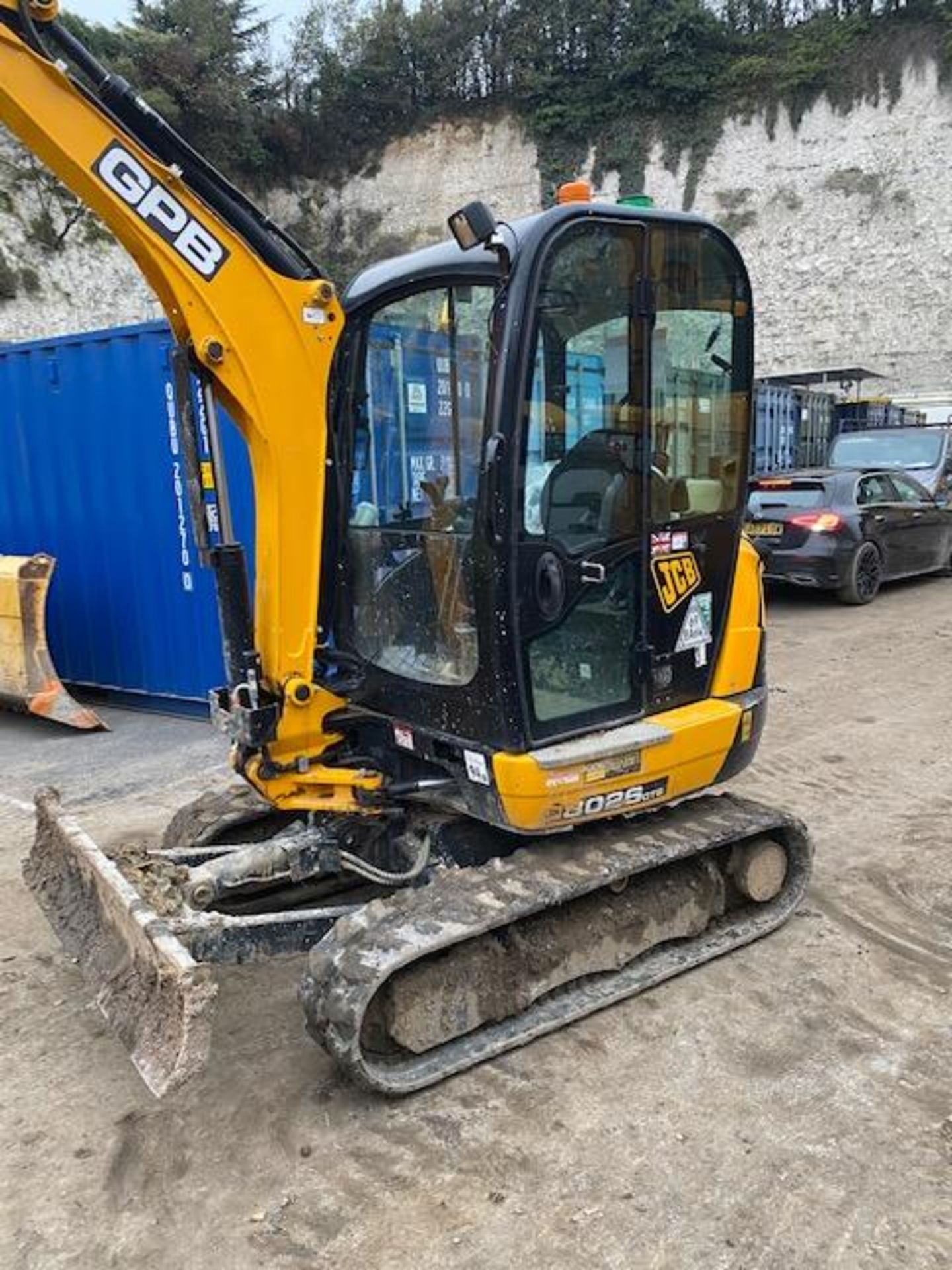 JCB 8026 3T  3 ton excavator (E32) (2020) - Image 4 of 11