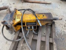 Unnamed heavy duty hydraulic excavator breaker