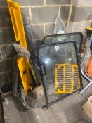 Various JCB windows and body panels as lotted