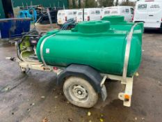 Pressure washer Bowser by Trailer Engineering on single axle trailer