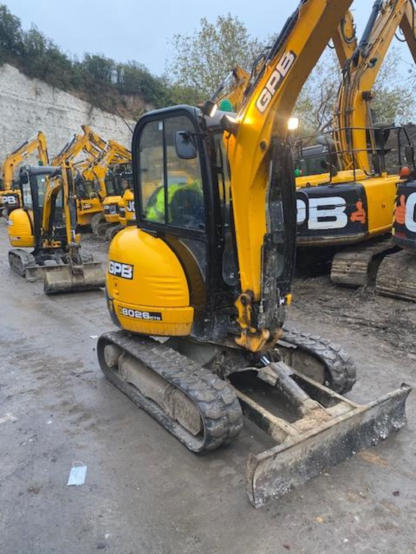 JCB 8026 3T  3 ton excavator (E31) (2020) - Image 3 of 13