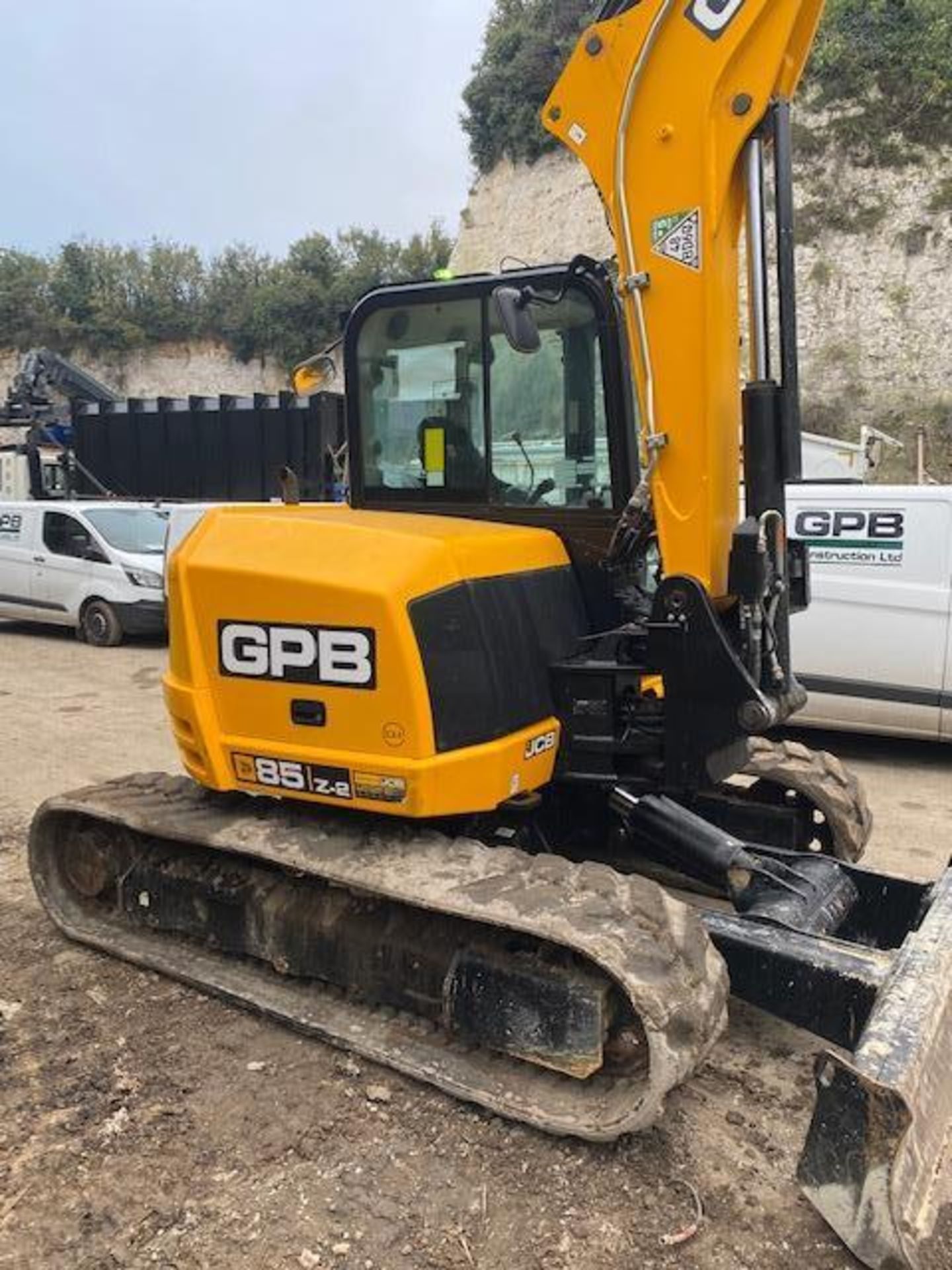 JCB 85Z-2 8T 8 ton excavator (E34) (2021) - Image 3 of 14