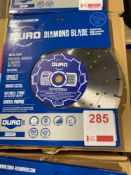 12 Duro Diamond cutting blade for concrete and bricks, 300mm