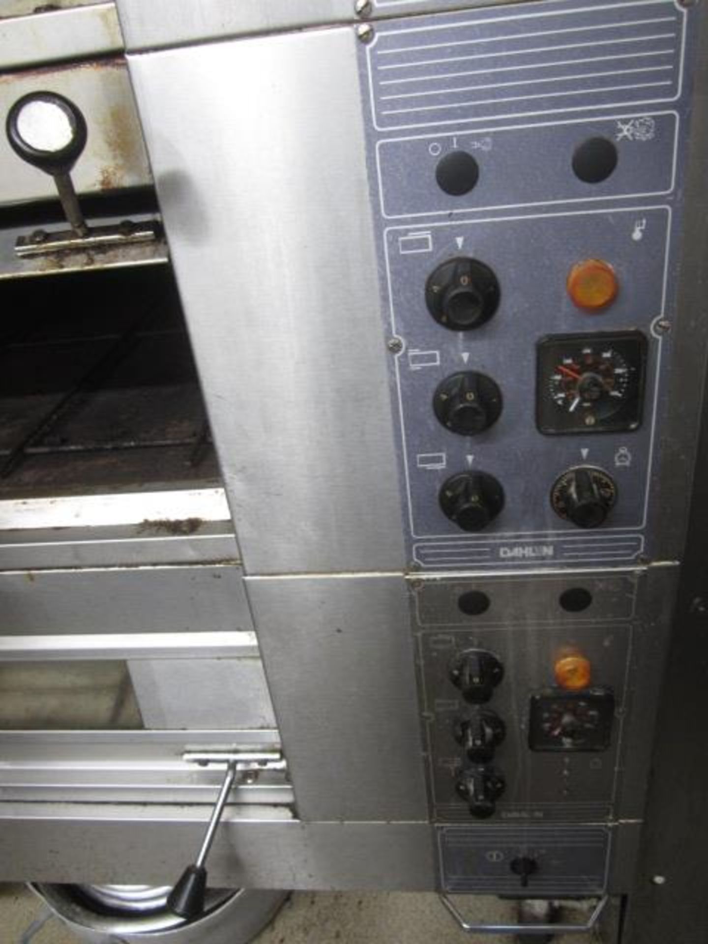 Dahlen stainless steel commercial 4 deck oven, 56" deck width, approx. overall size: 1950mm x 2010mm - Image 7 of 7