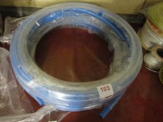 Circa 40m of water pipe, comprising of 1 x 25m and reel of 200mm diameter ** Located: Stoneford