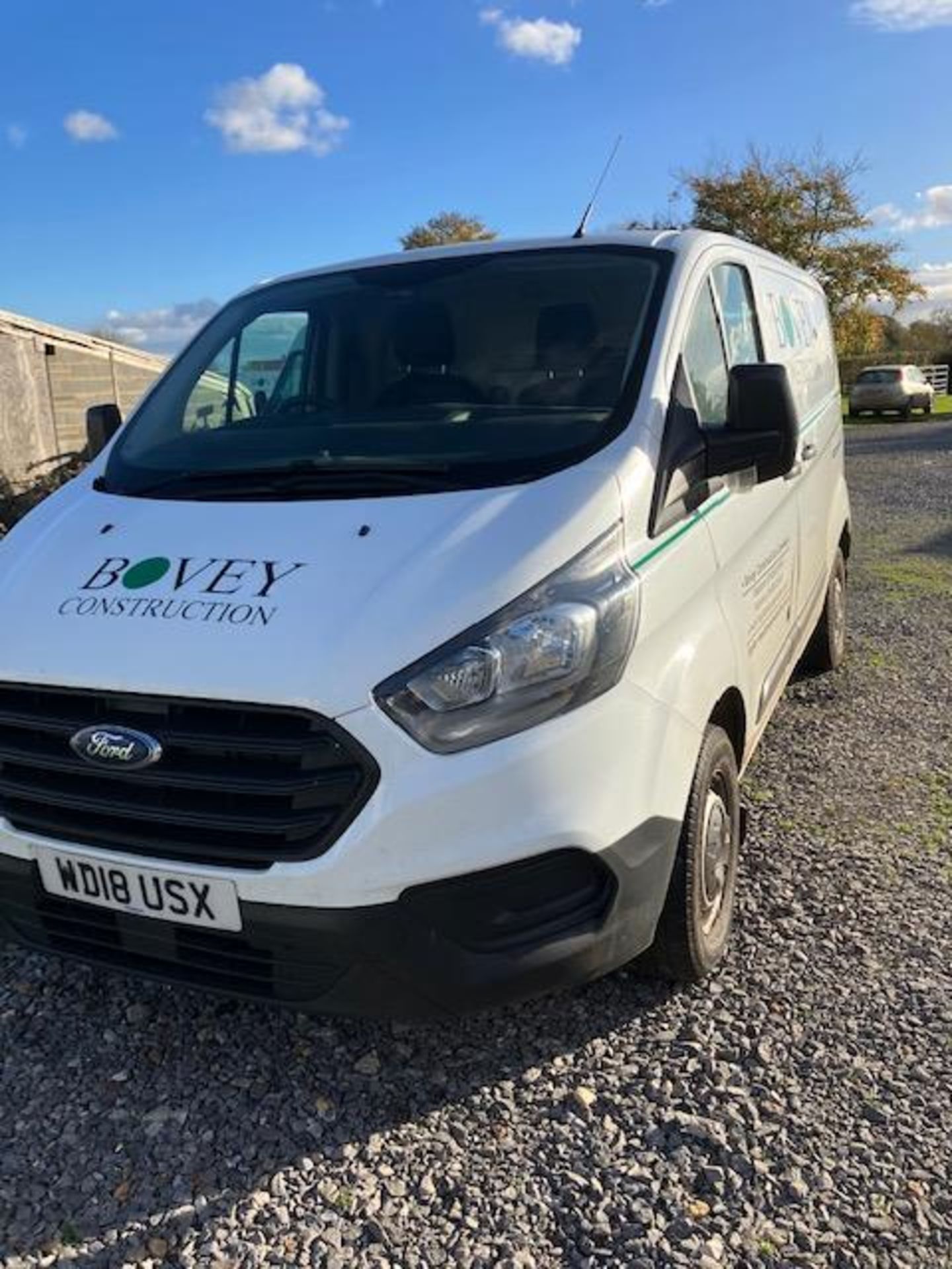 Transit Custom 280 Base 2.0Tdci Ecoblue L1H1 SWB panel van, 103bhp Registration: WD18 USX Recorded - Image 2 of 12