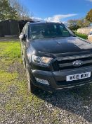 Ford Ranger Wildtrak 4X4 3.2Tdci A double cab pick up, 197bhp Registration: WK18 WOH Recorded