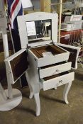 Timber framed multi drawer jewellery storage unit ** Located: Stoneford Farm, Steamalong Road,