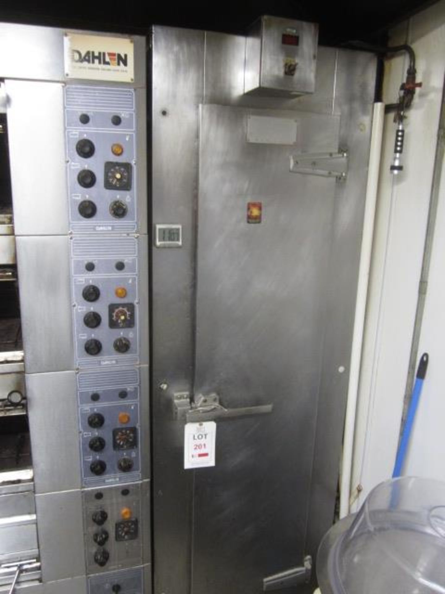 Stainless steel upright commercial prover cabinet, approx. size: 750mm x 21010mm x 1000mm - Out of