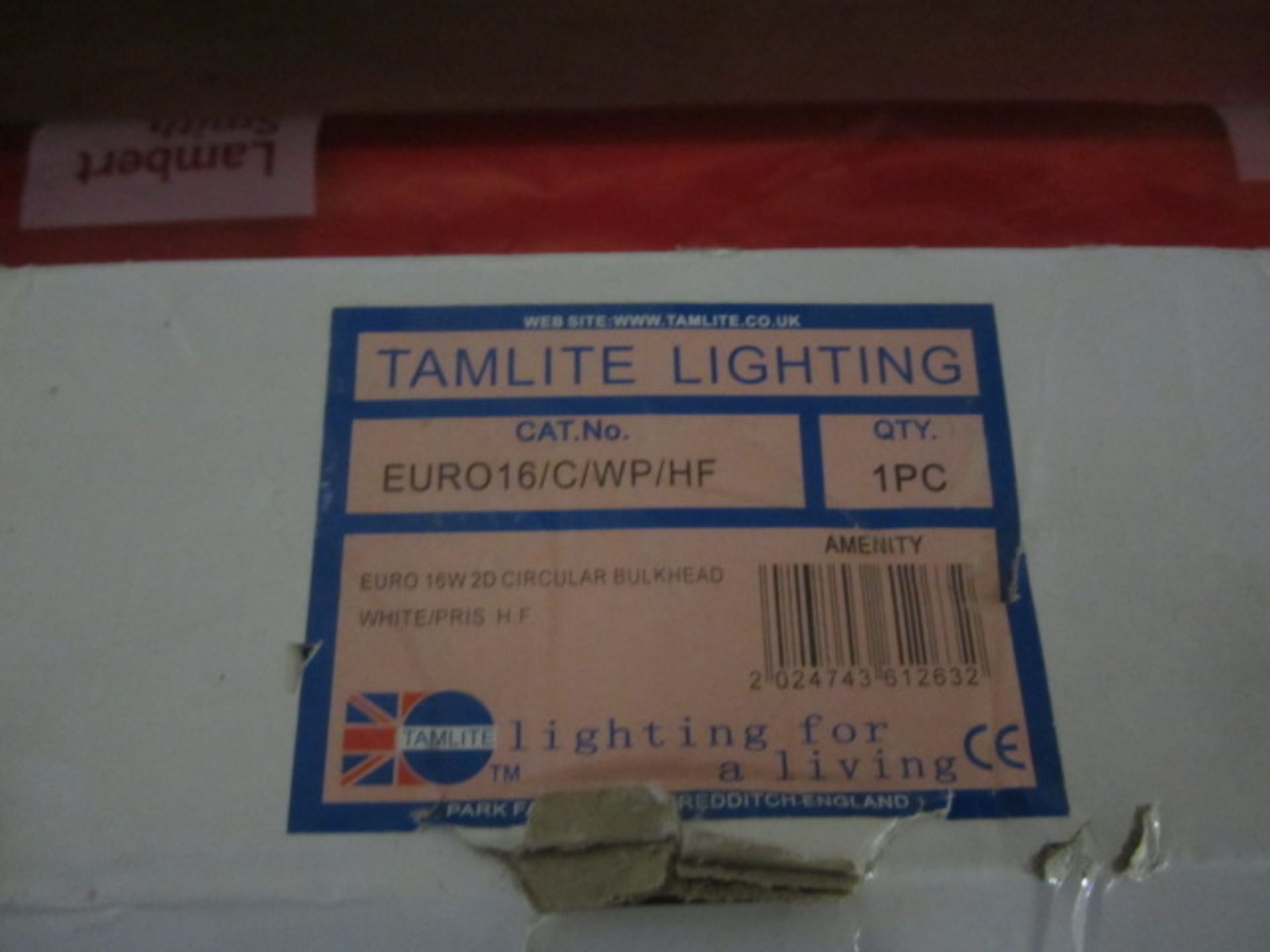 Three Tamlite 16w bulkhead lights ** Located: Stoneford Farm, Steamalong Road, Isle Abbotts, Nr - Image 3 of 3