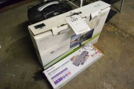 Acer 23" monitor, A3 laminator and paper shredder ** Located: Stoneford Farm, Steamalong Road,