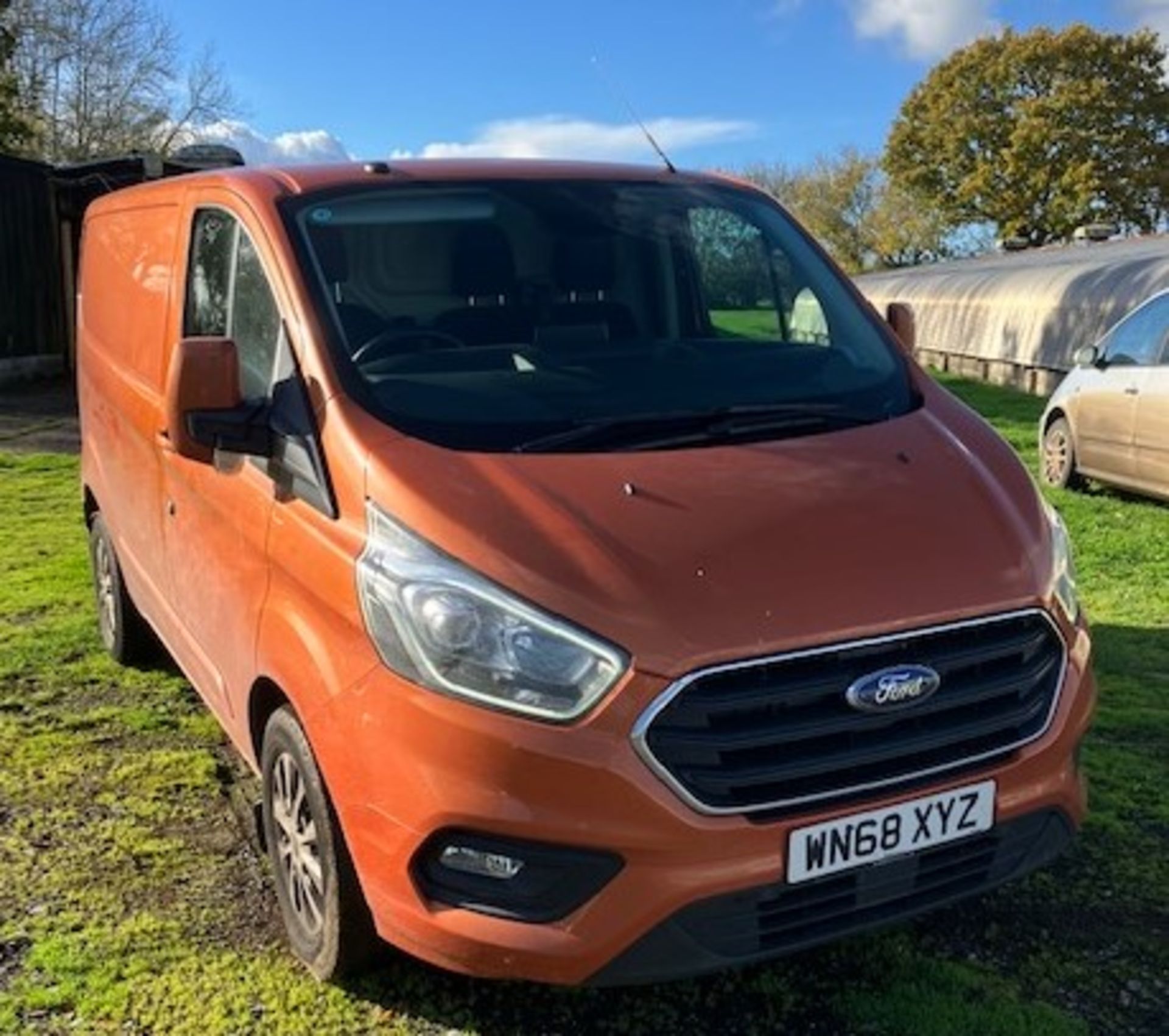 Ford Transit Custom 320 Limited 2.0Tdci Ecoblue L1H1 SWB panel van, 129bhp Registration: WN68 XYZ