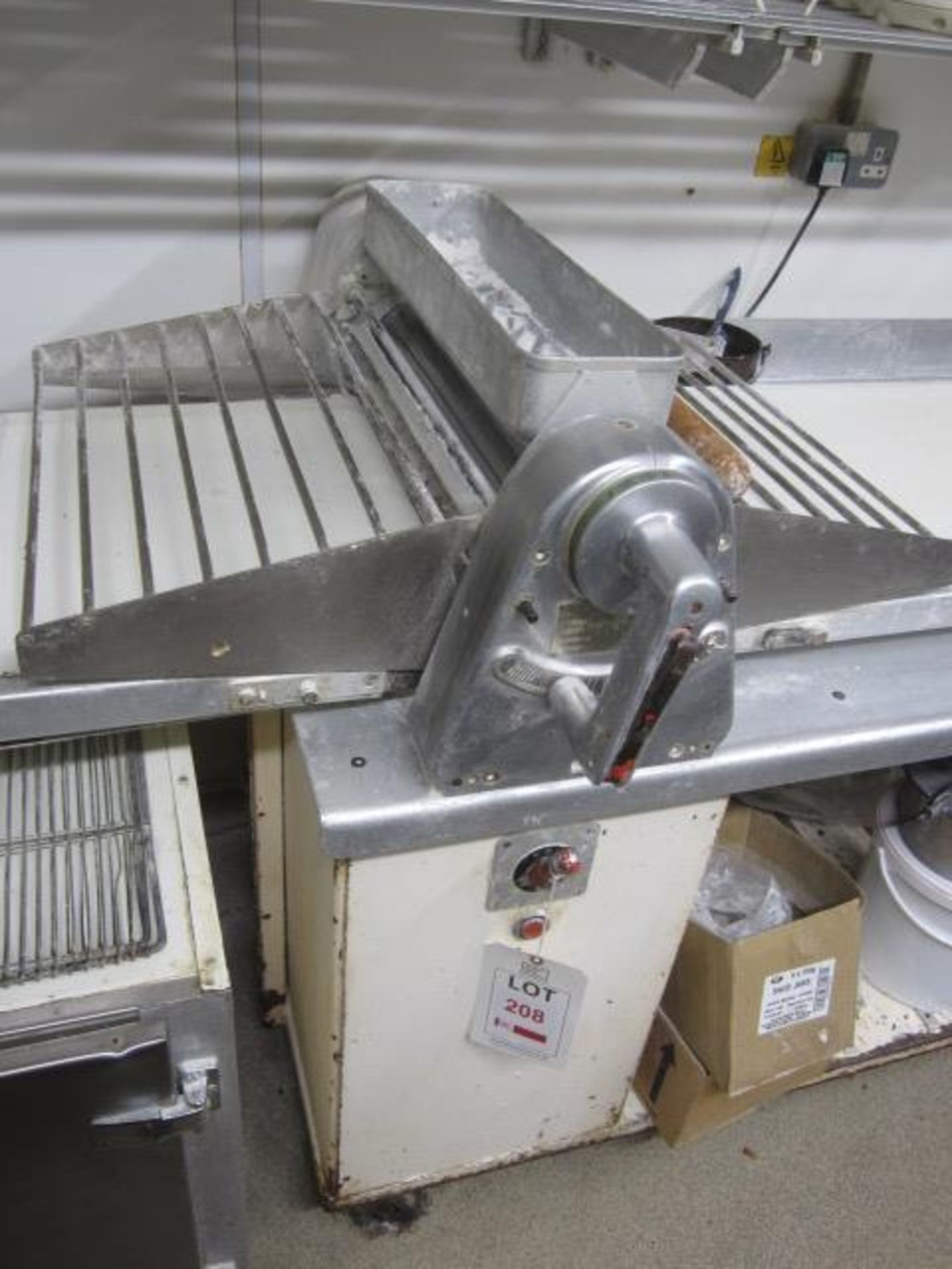 Machine Manufacturer Company pastry brake / dough sheeter, approx. length 3.2m with table **Located: - Image 2 of 7