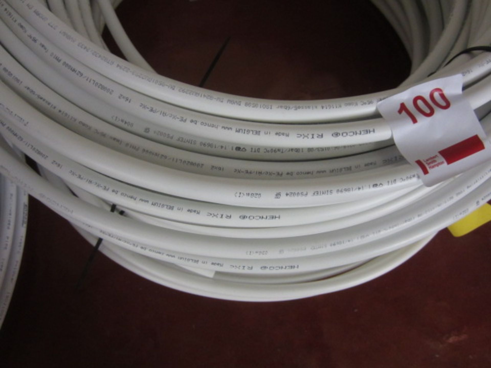 Circa 300m of underfloor heating pipe ** Located: Stoneford Farm, Steamalong Road, Isle Abbotts, - Image 2 of 2