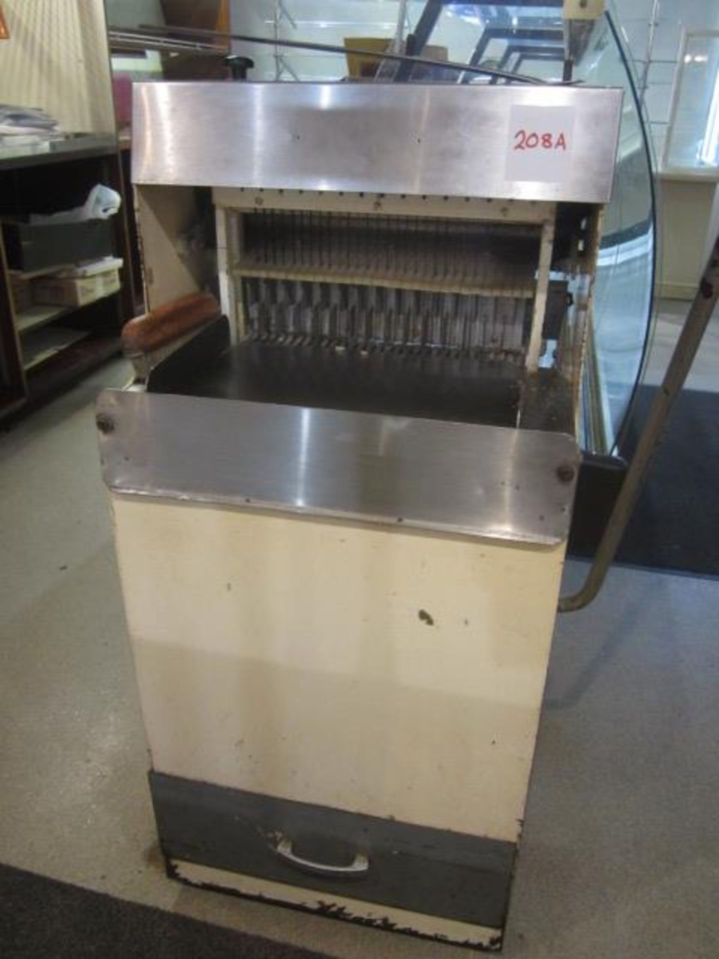 Free standing bread slicer, 700mm x 520mm x 1140mm **Located: Puddy Mark Café, High Street, - Image 2 of 3