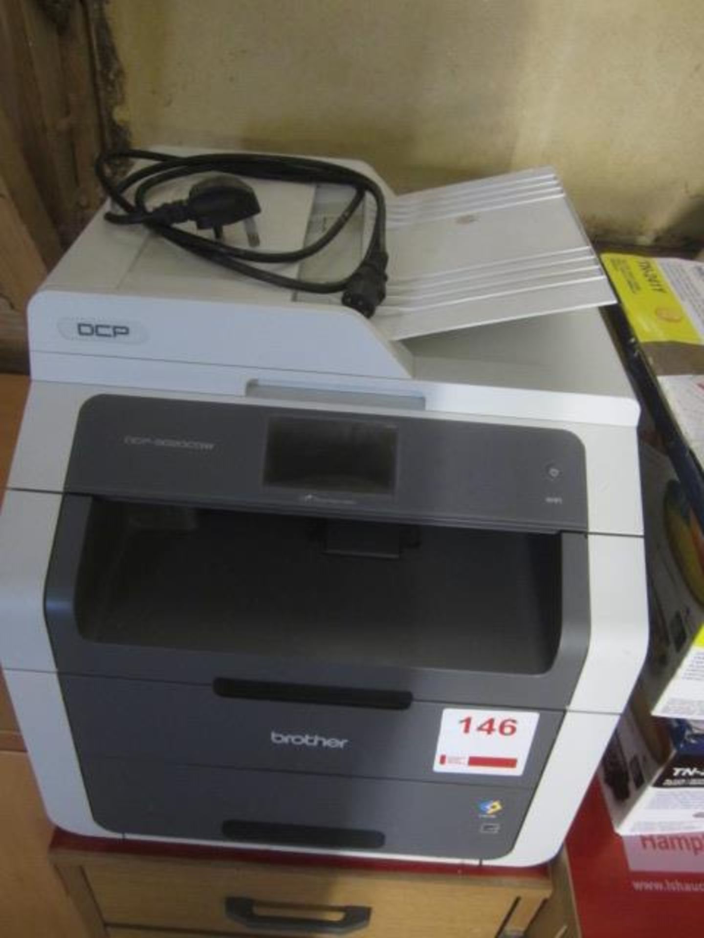 Brother DCP-9020CDW printer and cartridges ** Located: Stoneford Farm, Steamalong Road, Isle - Image 2 of 3