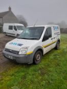 Ford Transit Connect T220 1.8Tdci Duratorq L1H1 SWB panel van, 74bhp Registration: LM08 LNJ Recorded