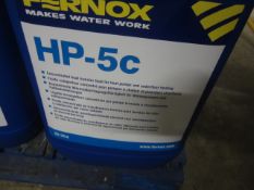 Three Fernox 25litre HP-5C concentrated heat transfer liquid ** Located: Stoneford Farm,