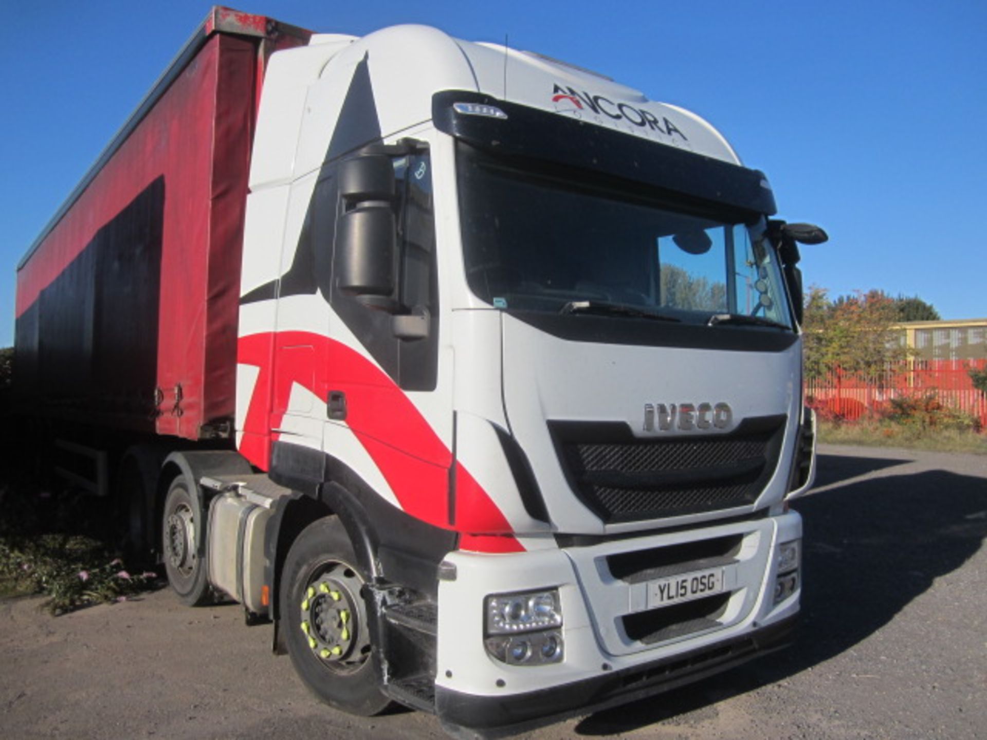 Iveco Stralis AS440S46TX/P 6x4 tractor unit Registration: YL15 OSG Recorded mileage: 513,356 kms